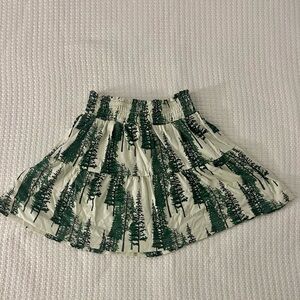 Kate Quinn PNW Tree Landscape Smocked Skirt